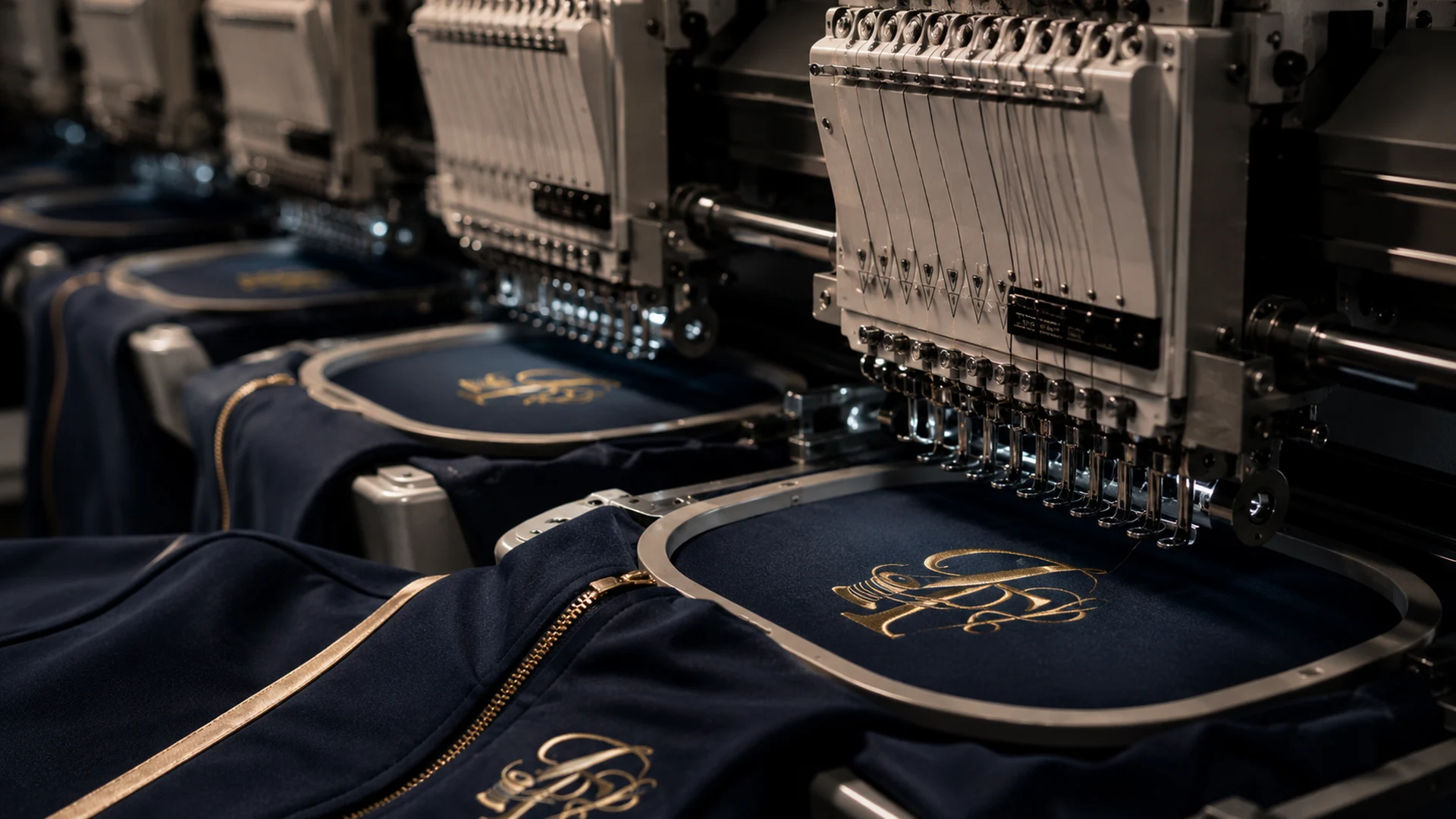 Machine embroidery